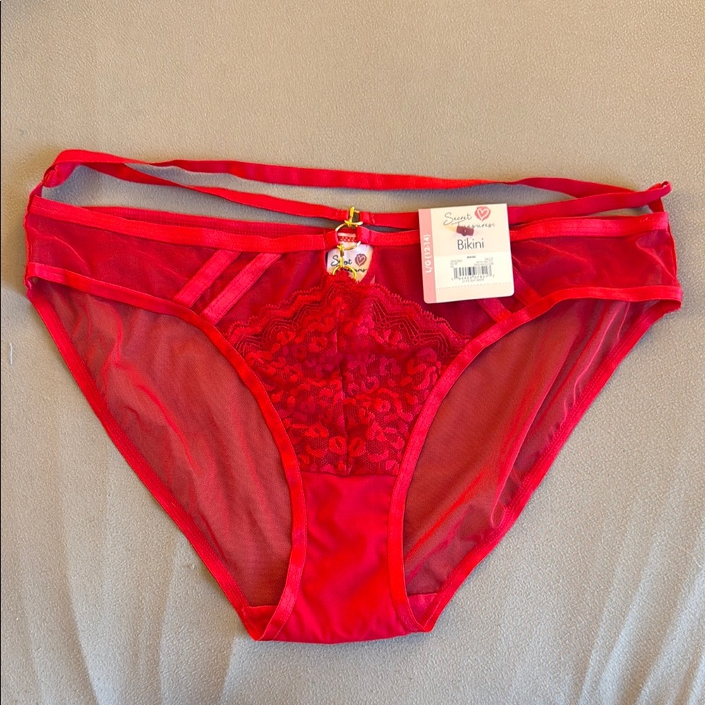 Secret Treasures sexy Red Bikini Panties